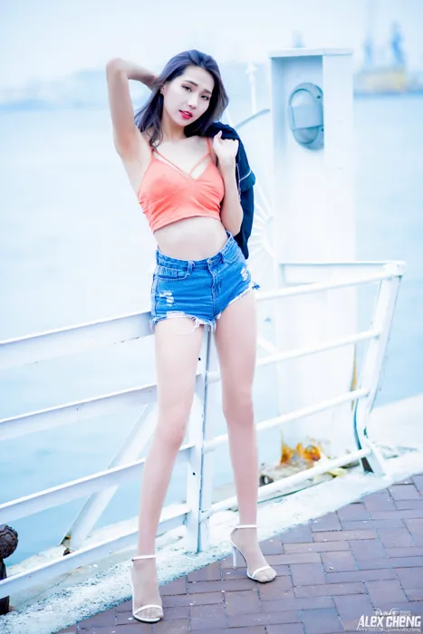 [Mzsock] NO.023 Long-legged beauty model Anita Zhuxuan sexy outdoor shot street photography#[44P]-32