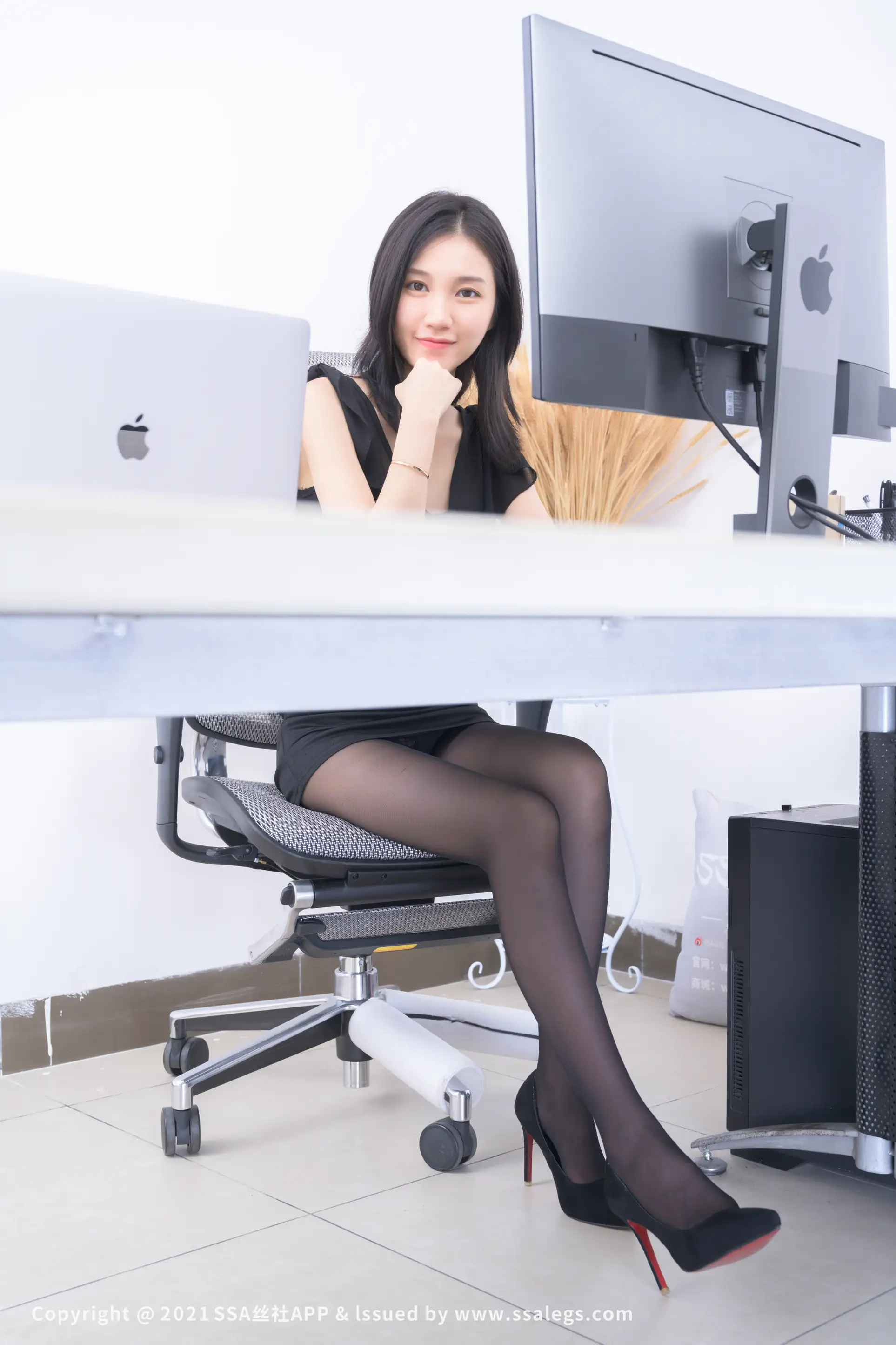 [Mzsock] NO.780 Model Jingjing’s black stockings (Part 1) silk club#[129P]-64